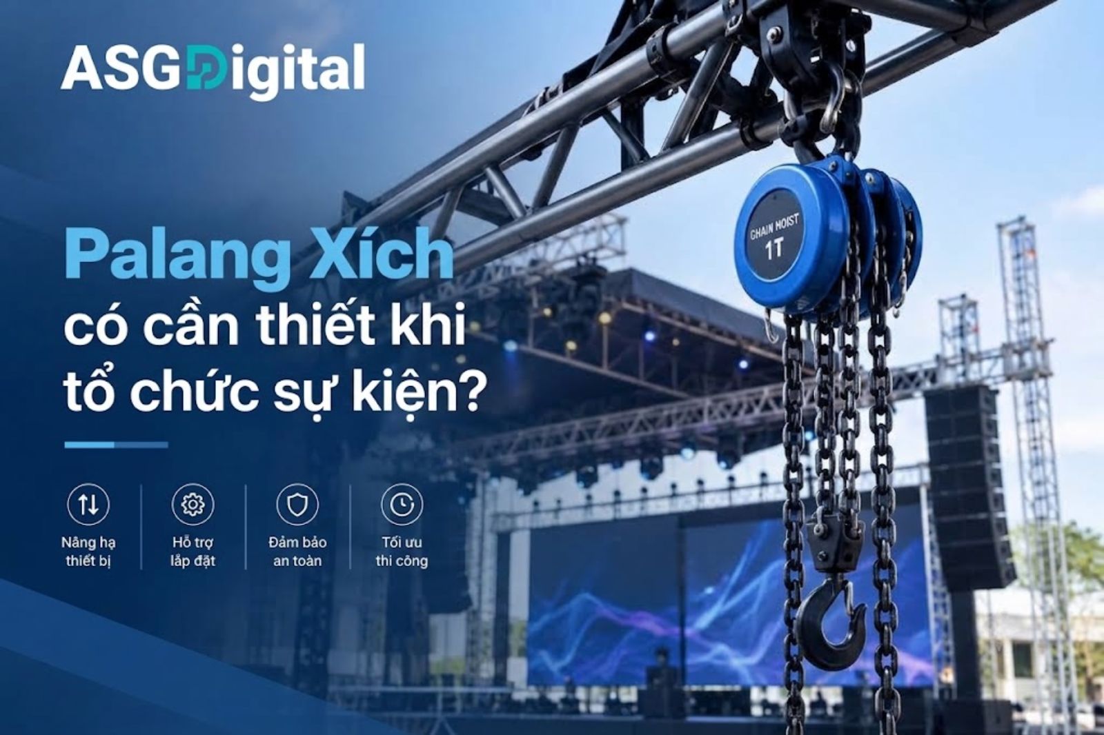 Palang Xích có cần thiết khi tổ chức sự kiện? 