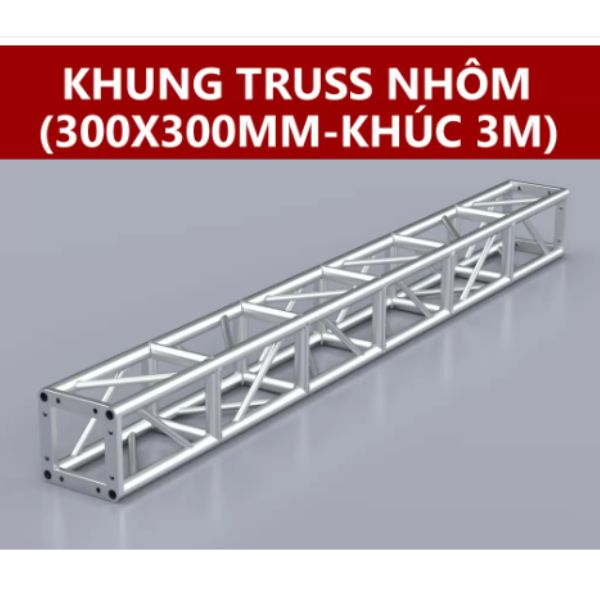 KHUNG TRUSS NHÔM 300X300MM (KHÚC 3M) VS3030BP_3M