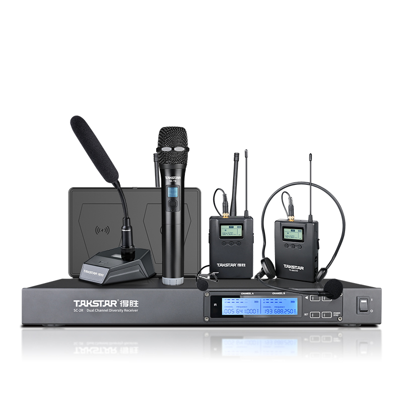 Bộ thu không dây hai kênh SC-2R Takstar