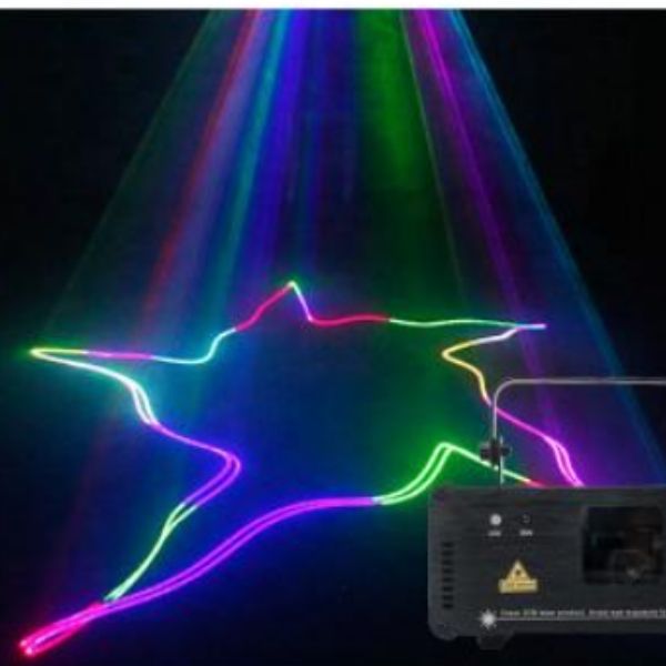 Đèn Laser RGB Sân Khấu Công Suất Mạnh 3W