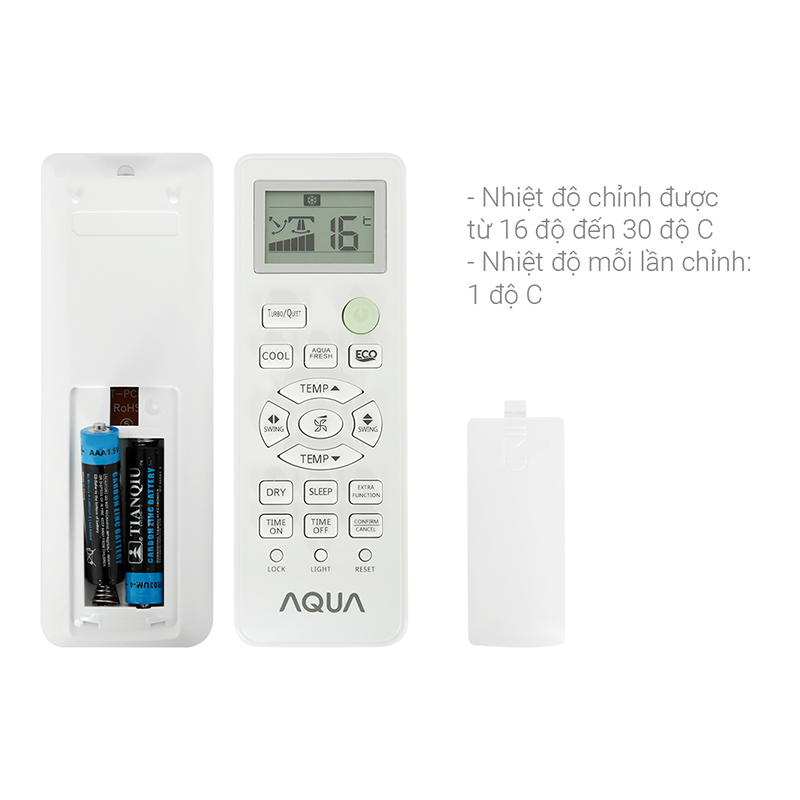 Máy lạnh Aqua Inverter 1 HP AQA-RUV10RB