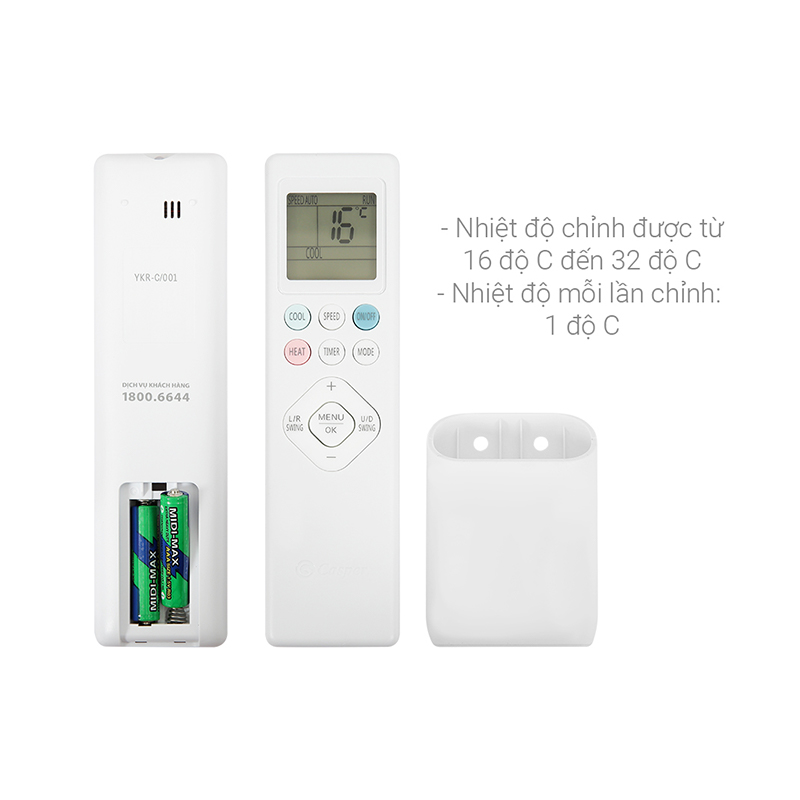 Máy lạnh Casper Inverter 1 HP GC-09IS35