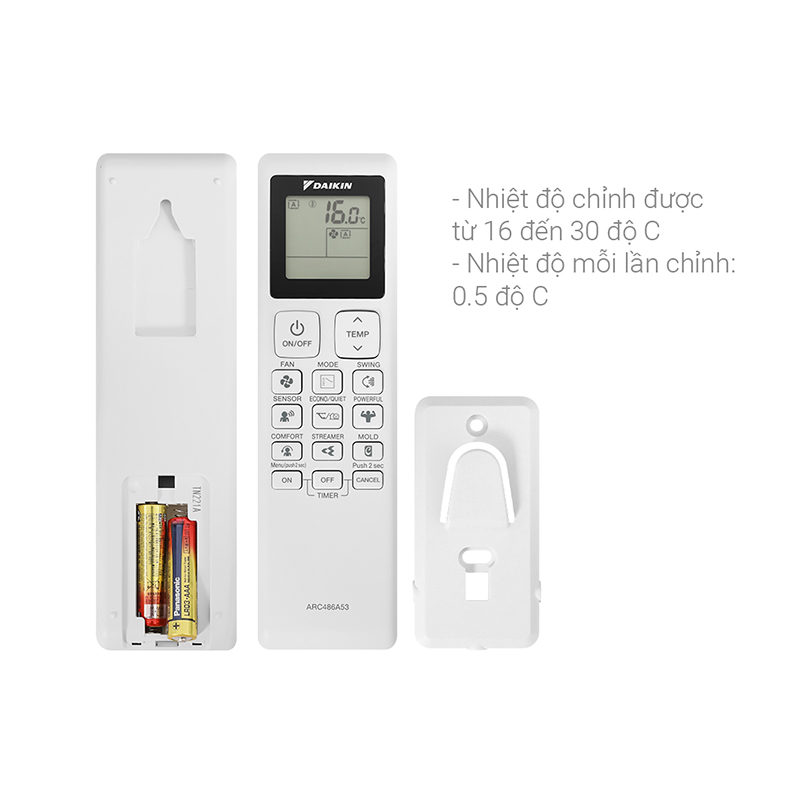 Máy lạnh Daikin Inverter 2 chiều 1 HP ATHF25XVMV 