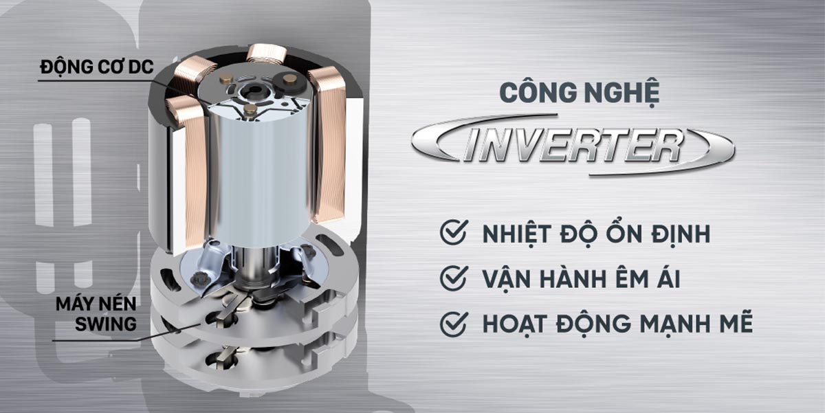 Công nghệ Inverter - Duy trì nhiệt độ ổn định