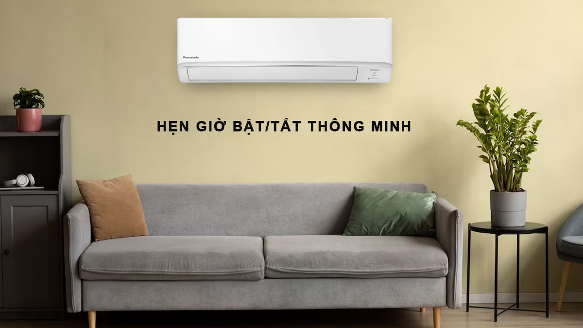 Tính năng hẹn giờ thông minh của Máy Lạnh Panasonic Inverter 1 HP