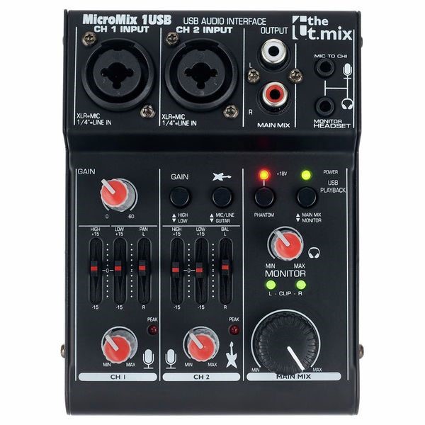 Mixer the t.mix MicroMix 1 USB