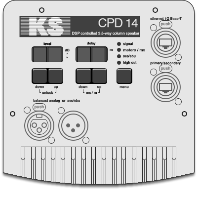 Loa cột KS Audio CPD 14