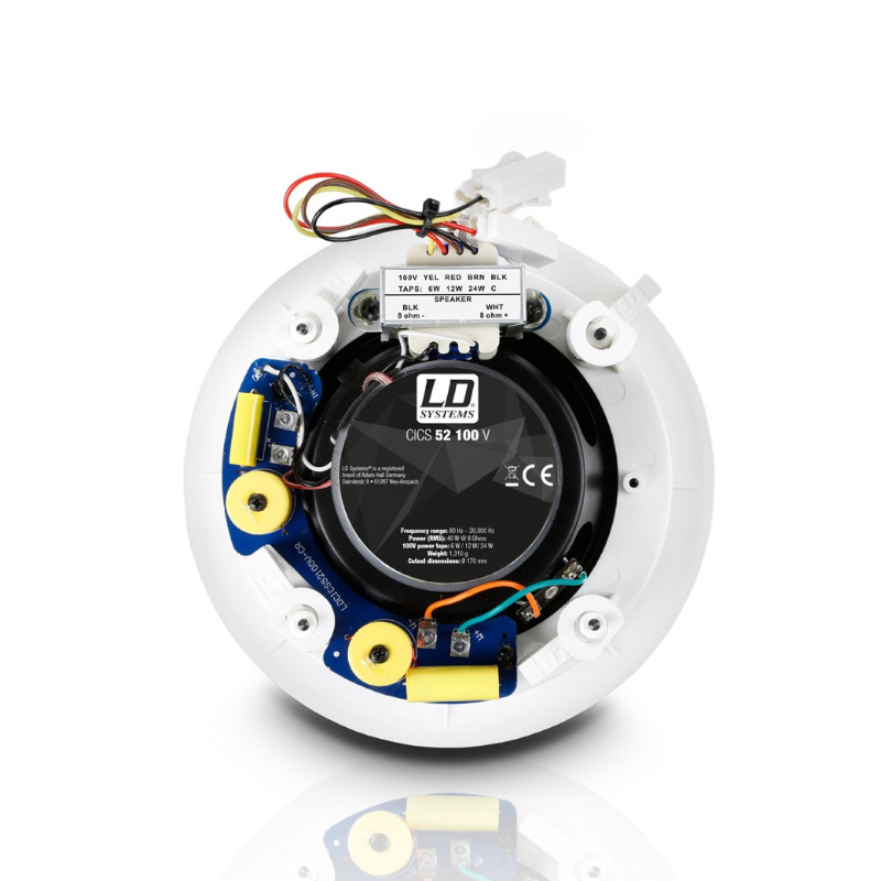 Loa âm trần LD Systems CICS 52 100 V