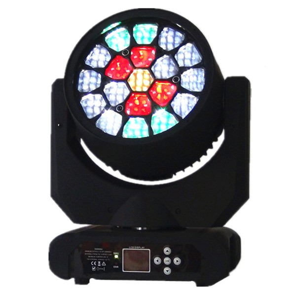 Moving Head Light Led 19X12W 4in1 Beam Bee Eye