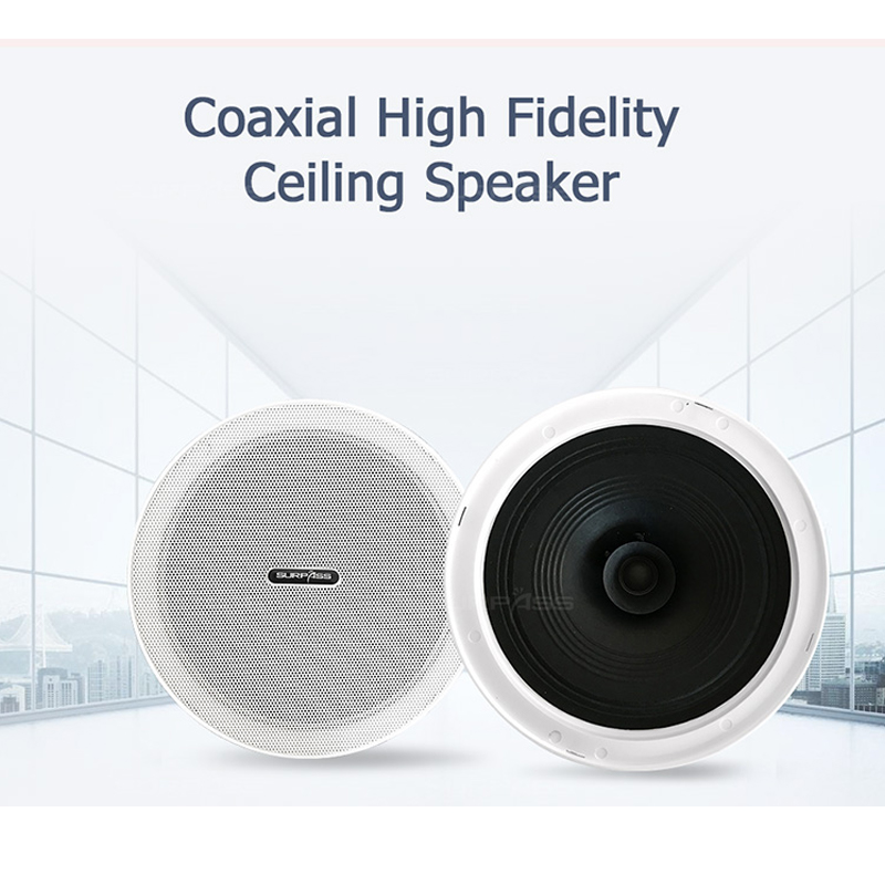 Combo 16 Loa âm trần SP-CR620 tích hợp bảng điều khiển Surpass SP-PW7825M 